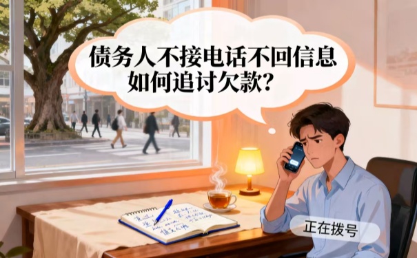 深圳債務(wù)公司:債務(wù)人不接電話不回信息如何追討欠款