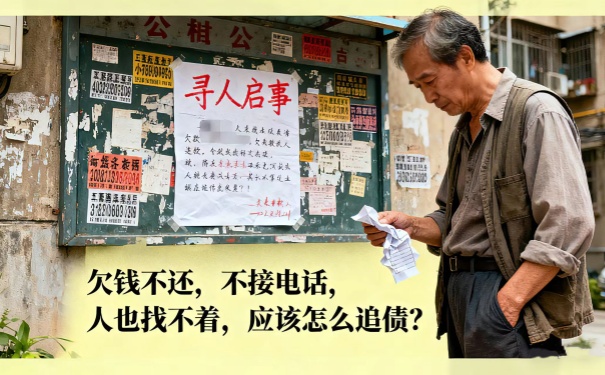 深圳追債公司:欠錢不還,不接電話,人也找不著應(yīng)該怎么追債